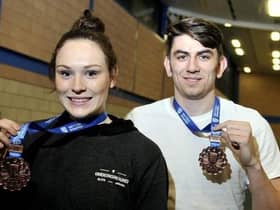 Emily Borthwick and Harry Coppell