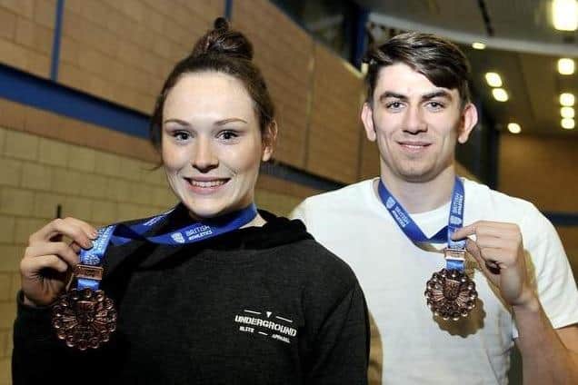 Emily Borthwick and Harry Coppell