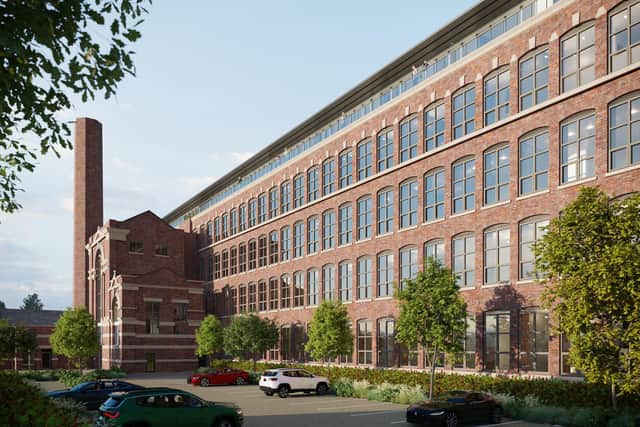 CGI visualisation of another section of Eckersley's Mills