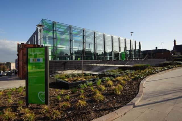 Wigan library at Wigan Life Centre