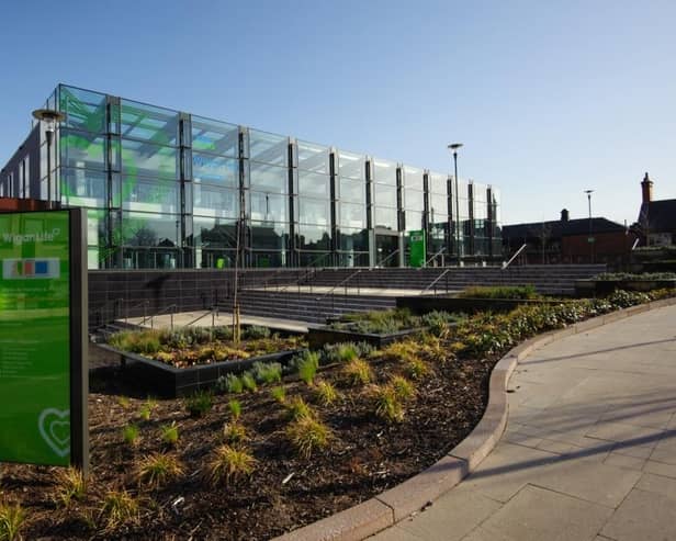 Wigan library at Wigan Life Centre