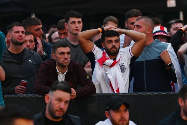 The highs and lows of the Euros final, as England fans watch Spain win the tournament 2-1