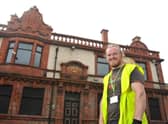 The late Coun Anthony Sykes when he organised a clear-up four years ago