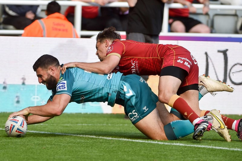 Abbas Miski was among the players to go over for a consolation in last week's 46-22 defeat to Catalans Dragons at the Magic Weekend.