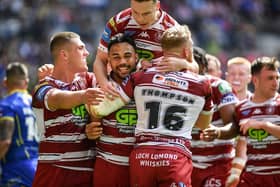 Bevan French won the Lance Todd Trophy as Wigan beat Warrington 18-8 at Wembley to win the Challenge Cup again
