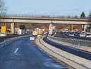 Smart motorway work has been carried out on the M6 between Orrell and Warrington for years now