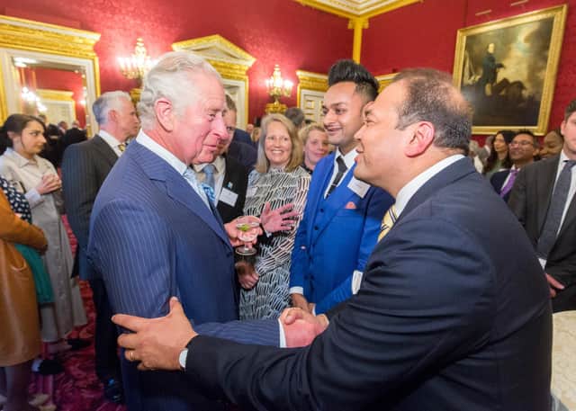 HRH The Prince of Wales hosts a reception for the Community Pharmacists Reception with the National Pharmacy Association at St James's Palace.
