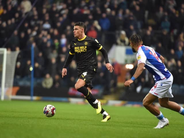 Omar Rekik enjoyed an encouraging debut for Latics at Blackburn before limping off through injury