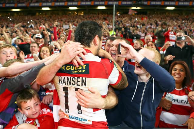 Harrison Hansen says Wigan will always have a place in his heart