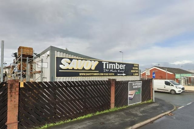 Savoy Timber, on Wilcock Street, Wigan, is rated 4.3 out of five, based on 538 reviews