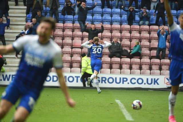 Thelo Aasgaard celebrates his dramatic winning goal against Millwall