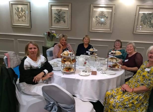 The 50th annual reunion took the form of an afternoon tea at Wrightington Hotel and Spa.