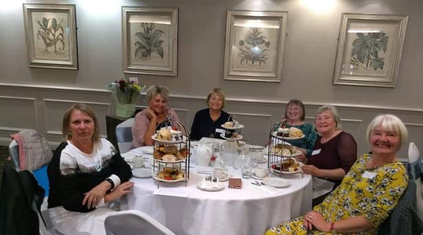 The 50th annual reunion took the form of an afternoon tea at Wrightington Hotel and Spa.