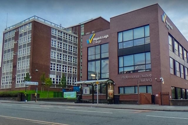 Wigan and Leigh College on Parson's Walk was given a 'Good' rating during their most recent inspection in November 2019.
