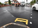 The Wallgate and Great George Street junction where the minuscule double-yellow lines have appeared
