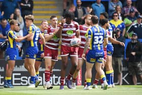 Junior Nsemba has scored six Super League tries so far in an impressive campaign