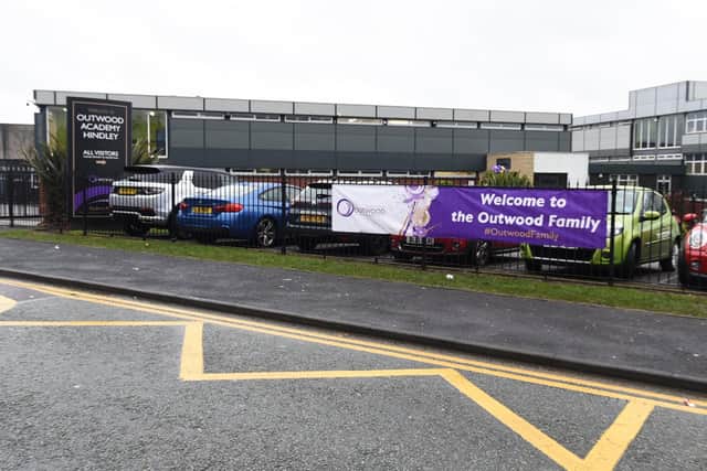 The uniform recycling service is used by parents and pupils from Outwood Academy Hindley
