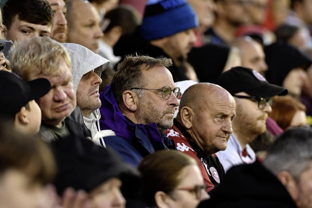 Wigan Warriors fans at Leigh Leopards