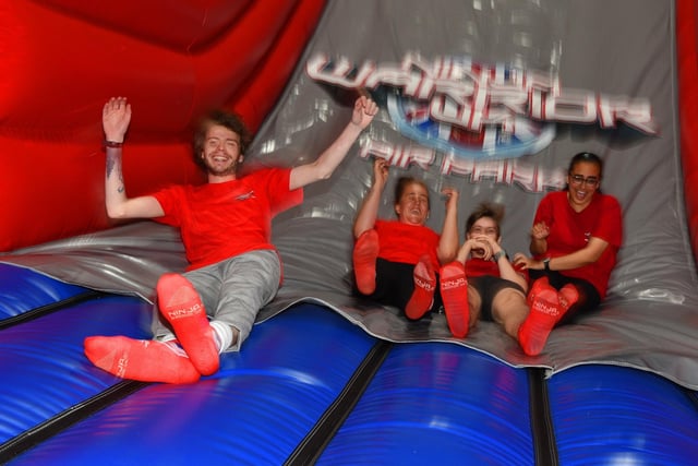 Ninja Warrior Wigan relaunch with a new Air Park.