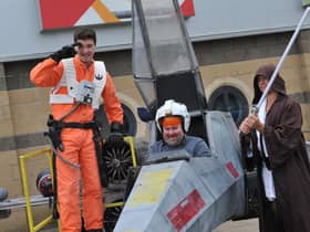 Star Wars fans at a Wigan Comic Con last year