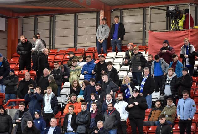 These Latics fans at Bristol City went home happy with a point