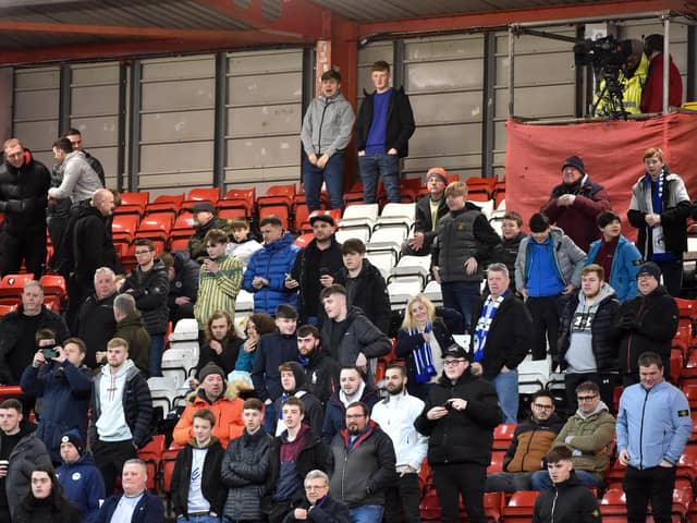 These Latics fans at Bristol City went home happy with a point