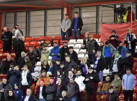 These Latics fans at Bristol City went home happy with a point
