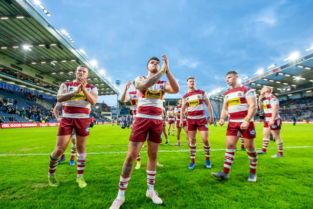 Oliver Gildart, Oliver Partington and Tony Clubb all went over for Wigan in their win back in 2019.