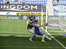 Callum Lang in action against Burnley