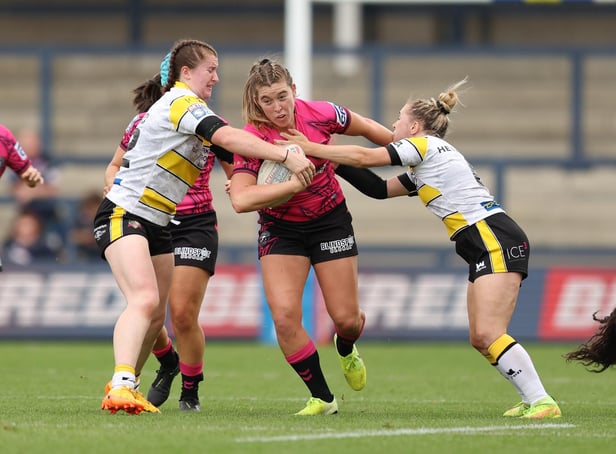Vicky Molyneux was in action for Wigan at Headingley
