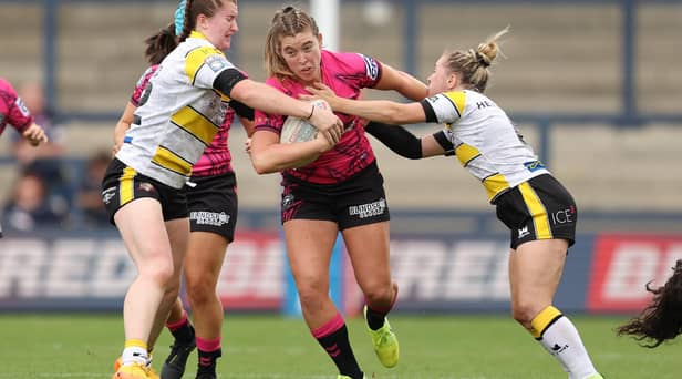 Vicky Molyneux was in action for Wigan at Headingley