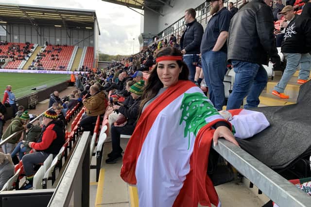 Zaina Miski is over in England to watch her brother in the Rugby League World Cup