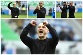 Shaun Maloney had extra reason to be happy after Saturday's victory over Blackpool at the DW