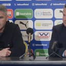Ryan Lowe and Gregor Rioch meet the media on Thursday morning