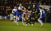 Jack Whatmough was forced off during the first half of Monday night's 2-1 home defeat to Sheffield United