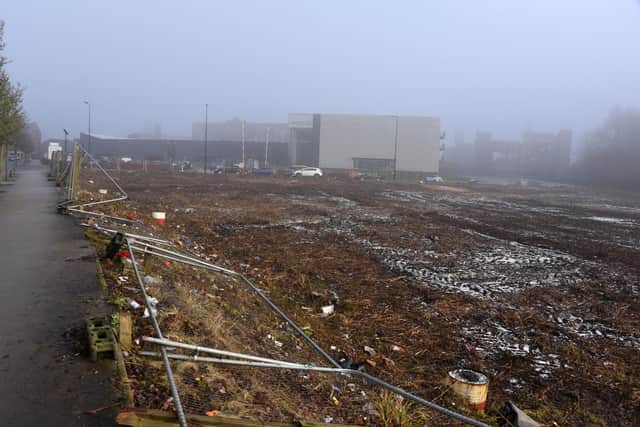 Land has been cleared next to Riveredge and Southgate, Wigan, near The Edge.