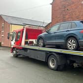 The vehicle was also seized
