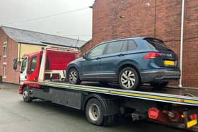 The vehicle was also seized