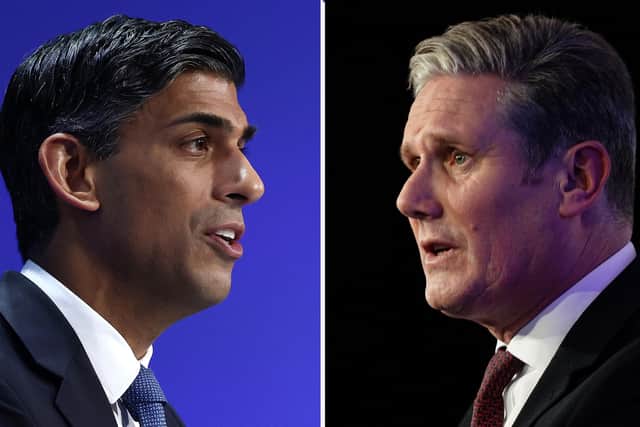 Prime Minister Rishi Sunak (and Labour leader SIr Keir Starmer who have been urged not to ditch their parties' green policies