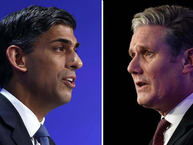 Prime Minister Rishi Sunak (and Labour leader SIr Keir Starmer who have been urged not to ditch their parties' green policies