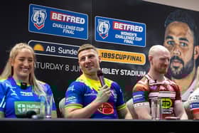 Warrington star George Williams will face his former club in the Challenge Cup Final this weekend