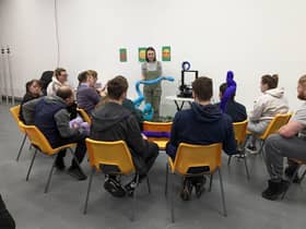 The exhibition aims to support adults with autism and learning disabilities with autistic traits