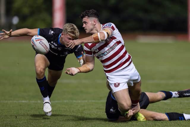 Wigan Warriors beat Wakefield Trinity in the Reserves Grand Final (Credit: Bryan Fowler)