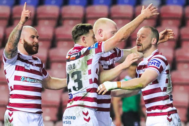 Wigan Warriors beat Salford Red Devils on Friday night