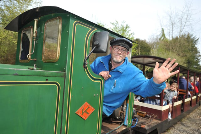 Chuffed: Haigh Hall's decades-long love of trains
