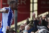 Skipper Tendayi Darikwa enjoys Latics' third goal