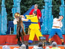 Pirates Of Penzance production by Illyria at Lytham Hall outdoor theatre