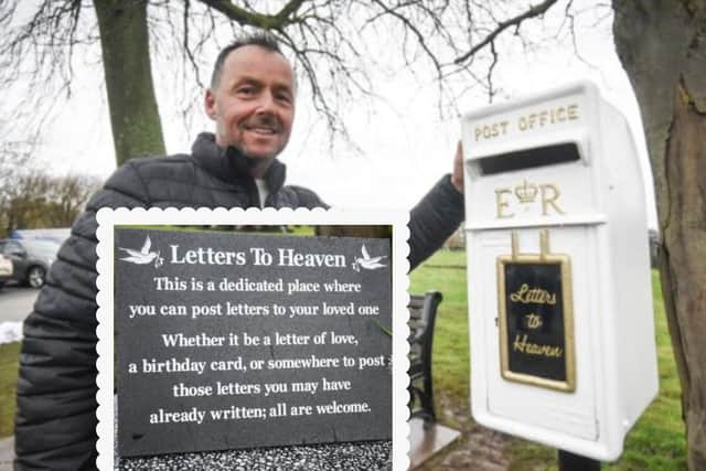 Letters To Heaven memorial postbox