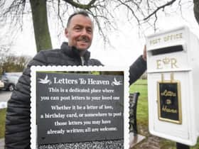 Letters To Heaven memorial postbox