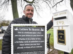 Letters To Heaven memorial postbox